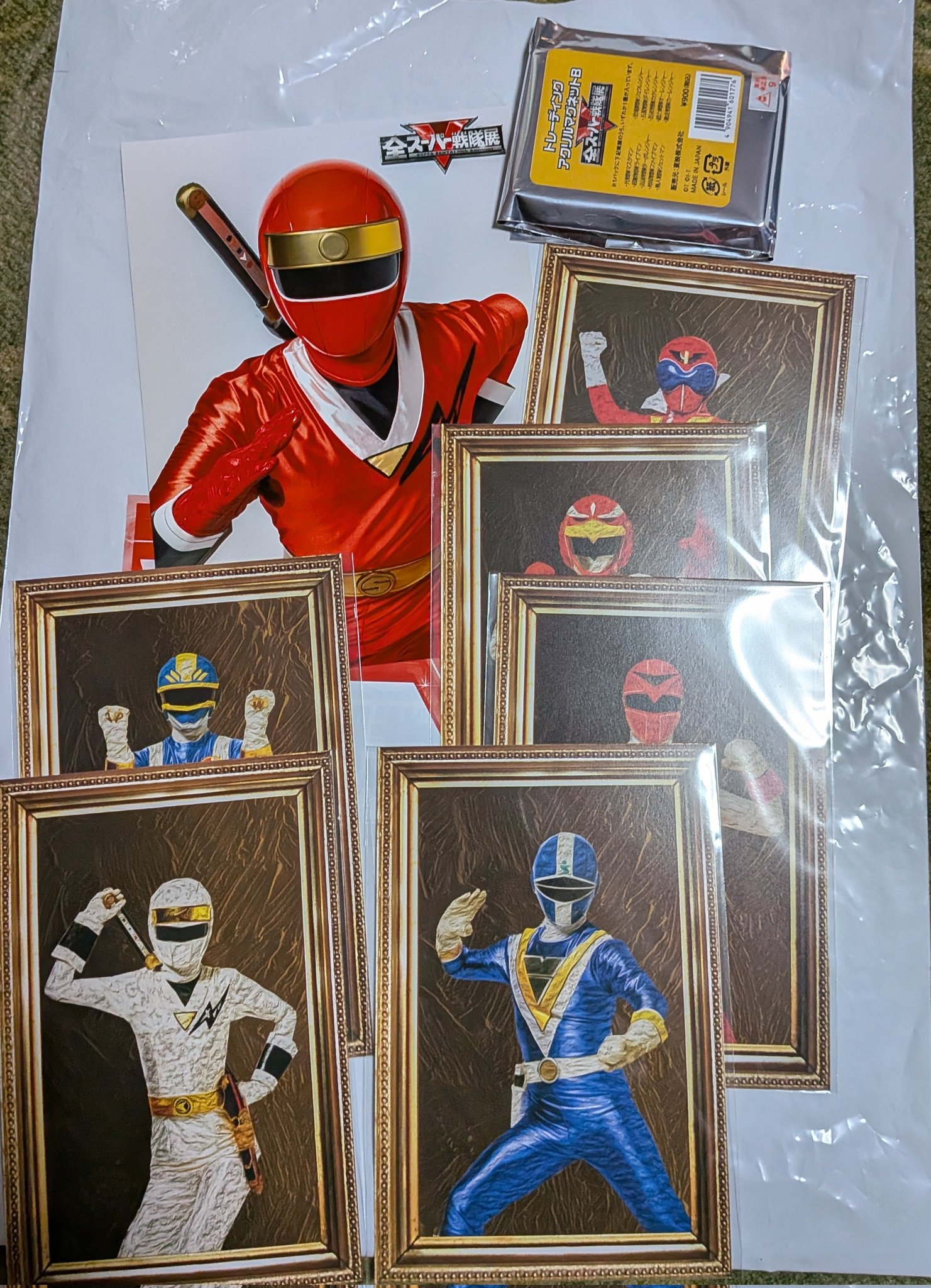 レッドマスク マスクマン 全スーパー戦隊展 アクリルスタンド 全