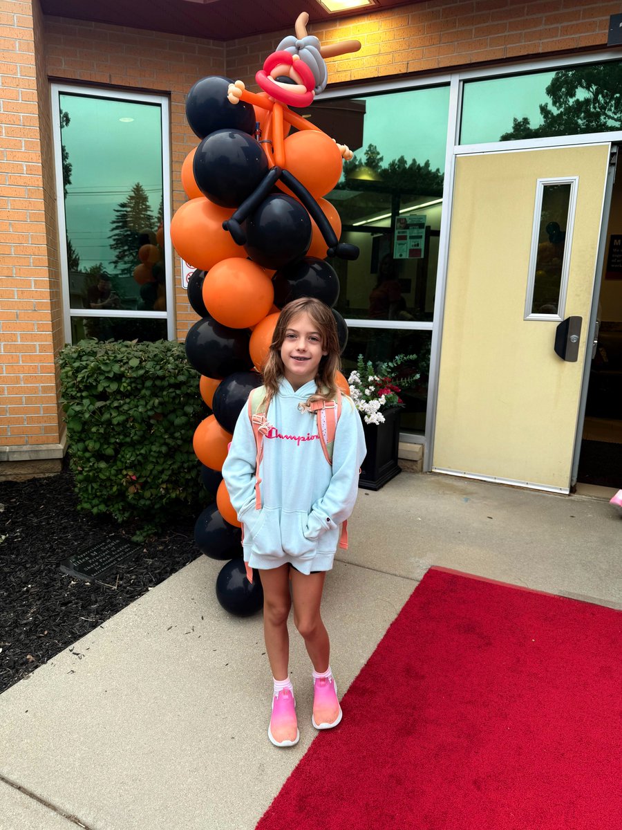 📚✨ First day of school at Jackson Public Schools! Excited and hopeful for the year ahead. Wishing our students, teachers, and families a safe &amp; successful start—they literally rolled out the red carpet this AM!