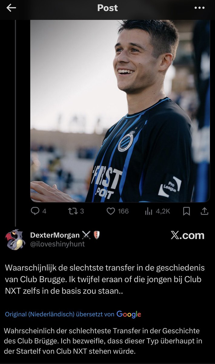 Das nimmt man in Hannover sicherlich ganz gelassen zur Kenntnis 💀