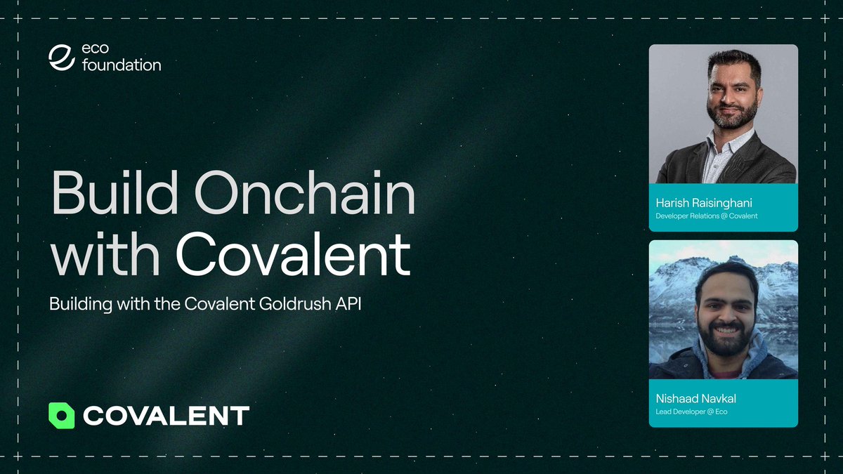 Badshah_2003's tweet image. 1/
Let’s talk @Covalent_HQ
The powerhouse solving blockchain data chaos with one unified API across 100+ chains. If you&apos;re building on-chain or AI tools, you need to know them. #web3 #AI #BlockchainData