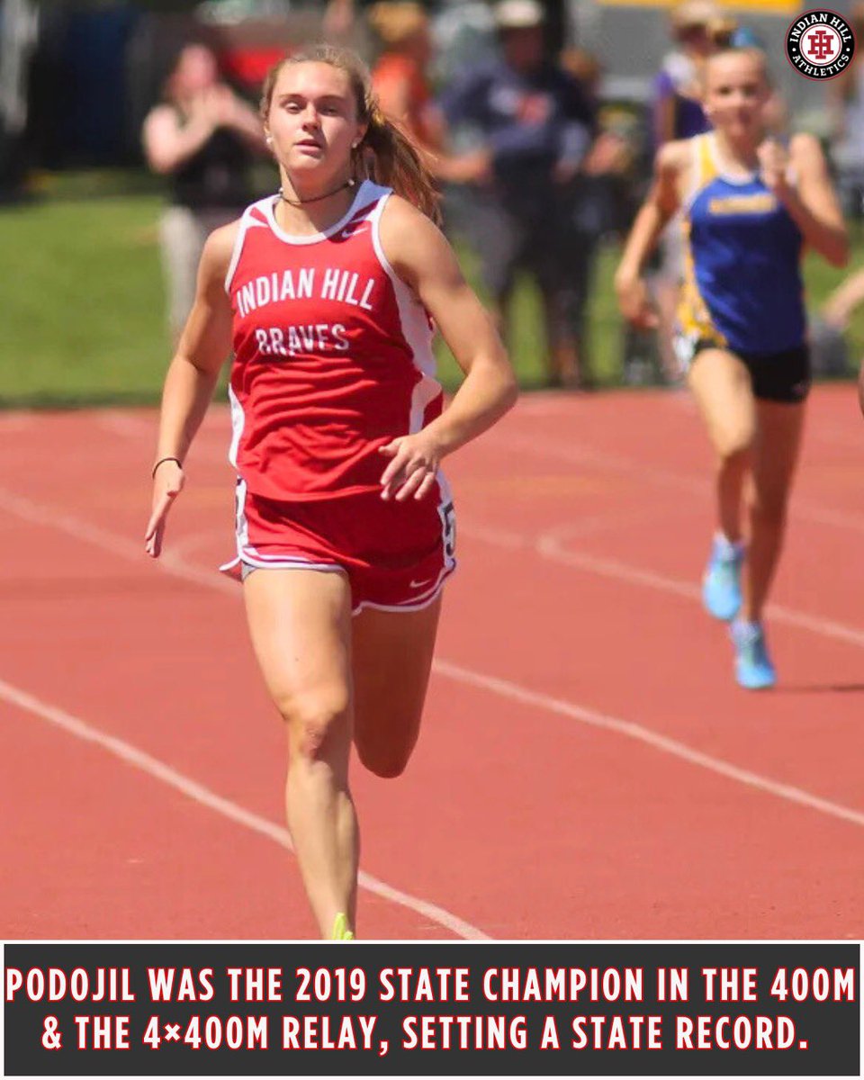 ihbravesad's tweet image. 🌟 #AlumniSpotlight 🌟
IH’s own Anna Podojil ➡️
🏆 2017 200m State Champ
🏆 2019 400m + 4x400m State Champ &amp;amp; Record Holder

Forever a Brave. ❤️🖤 #Bebrave #BravesAlumni #LeadNow #IHPromise