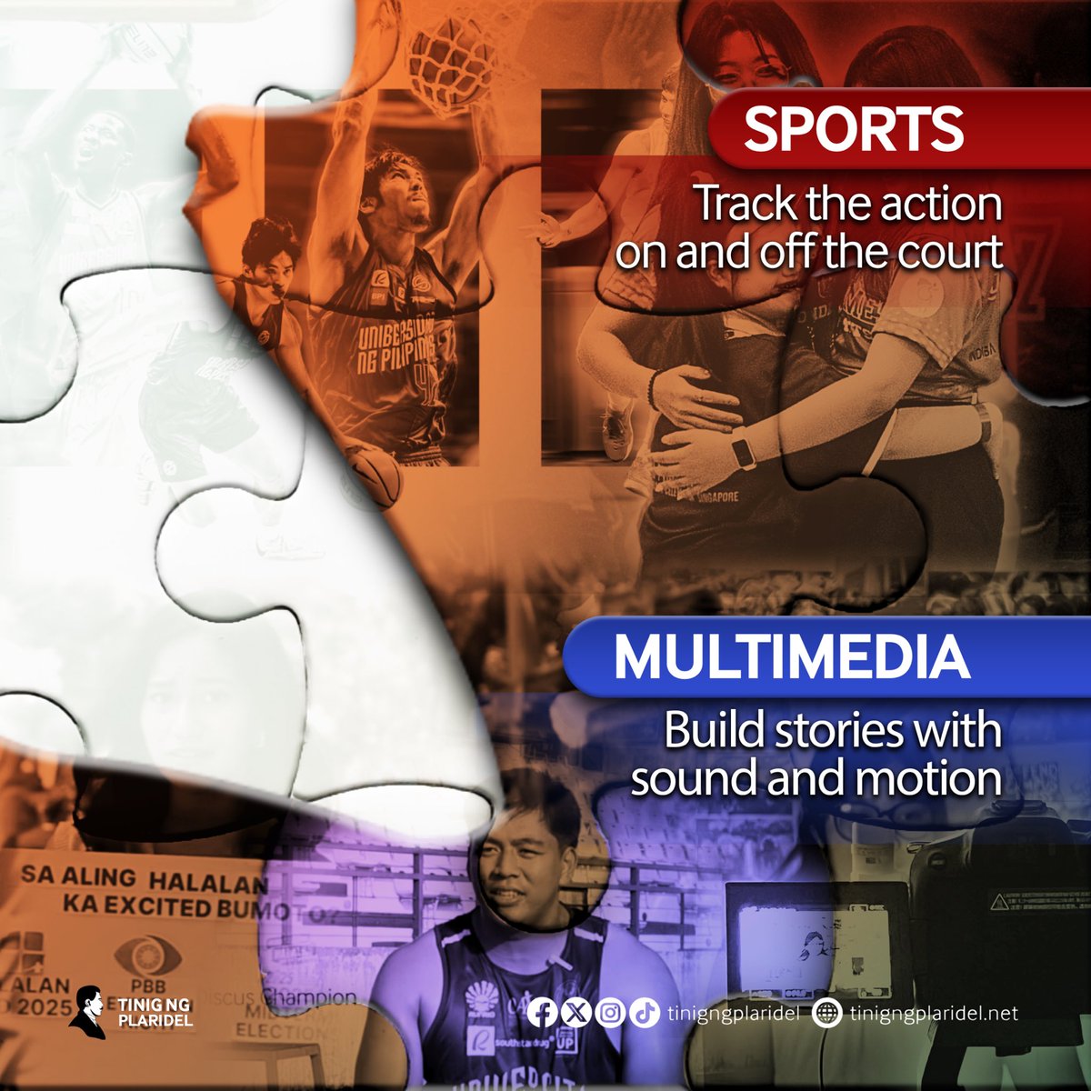 tinigngplaridel's tweet photo. SUMALI NA SA SPORTS AT MULTIMEDIA NG TINIG NG PLARIDEL!
Tibay ng panulat, tikas ng paninindigan.
Apply at https://t.co/Ws7eLEchqQ
#TNP47
#JoinTNP https://t.co/SxfAvHCSQ8