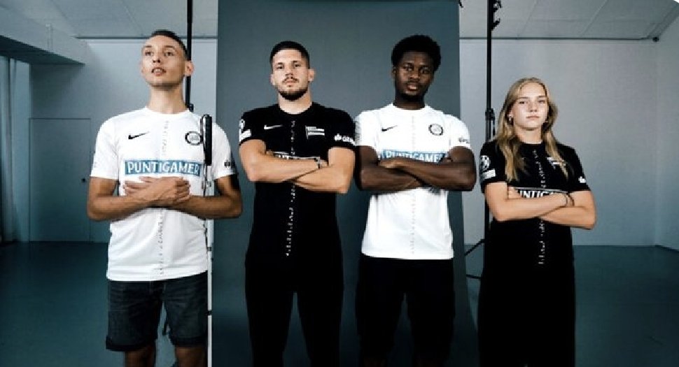 The Other Bundesliga (@otherbundesliga) on Twitter photo ⚫ Sturm Graz will begin their UEFA Champions League journey with a special kit!
It features a retro club crest, braille to celebrate 200 years of the writing system, and the logo of SOS Kinderdorf, a child support organisation ❤️
Classy move from the club!
📸 <a href="/SKSturm/">SK Sturm Graz</a> ⚫ Sturm Graz will begin their UEFA Champions League journey with a special kit!
It features a retro club crest, braille to celebrate 200 years of the writing system, and the logo of SOS Kinderdorf, a child support organisation ❤️
Classy move from the club!
📸 <a href="/SKSturm/">SK Sturm Graz</a>
