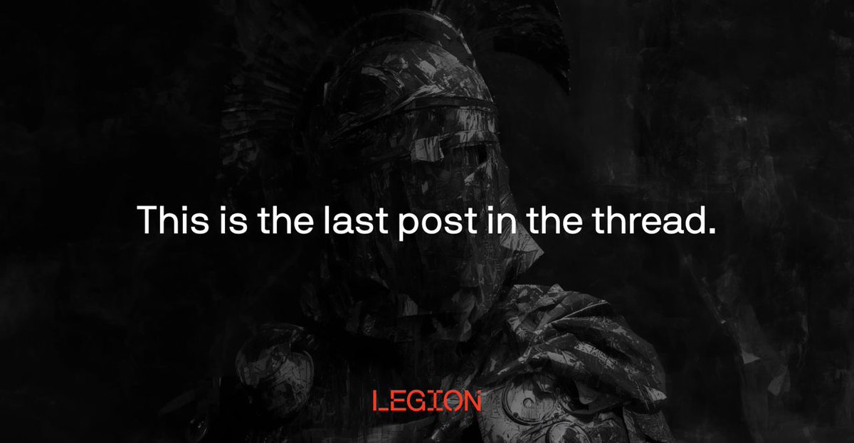 Legion 커뮤니티 참여를 촉구하는 그래픽