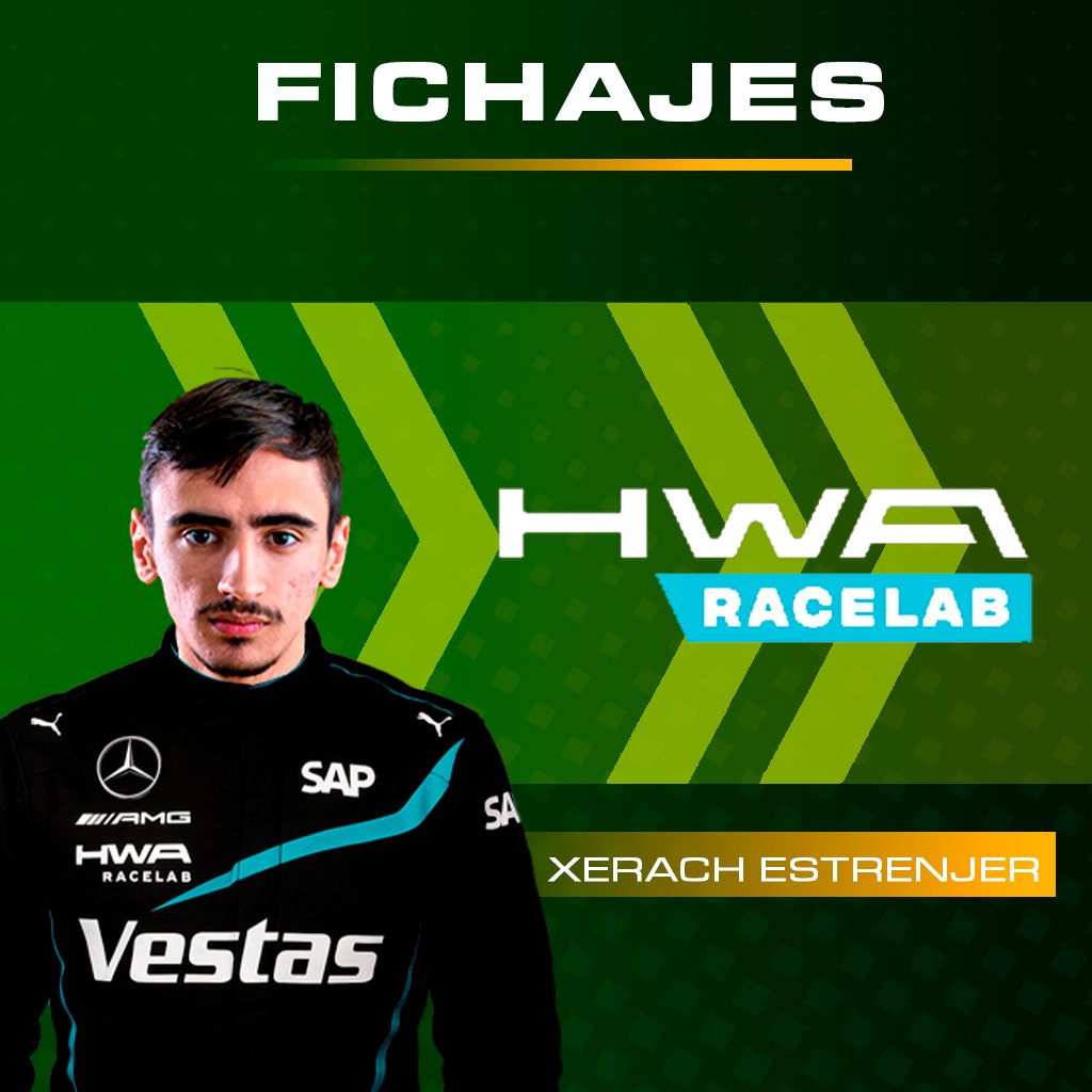 SimProjectX (@simprojectx) on Twitter photo 🚨 FICHAJE 🚨
<a href="/HWASimX/">HWA Racelab SimProjectX Team</a> mueve ficha en el mercado y confirma la llegada del piloto canario, Xerach Estrenjer (<a href="/flejefrutero/">Xerach CaChona 🇮🇨</a>) para el Split 3.
#SimProjectX #Split3 #HWARacelab 🚨 FICHAJE 🚨
<a href="/HWASimX/">HWA Racelab SimProjectX Team</a> mueve ficha en el mercado y confirma la llegada del piloto canario, Xerach Estrenjer (<a href="/flejefrutero/">Xerach CaChona 🇮🇨</a>) para el Split 3.
#SimProjectX #Split3 #HWARacelab