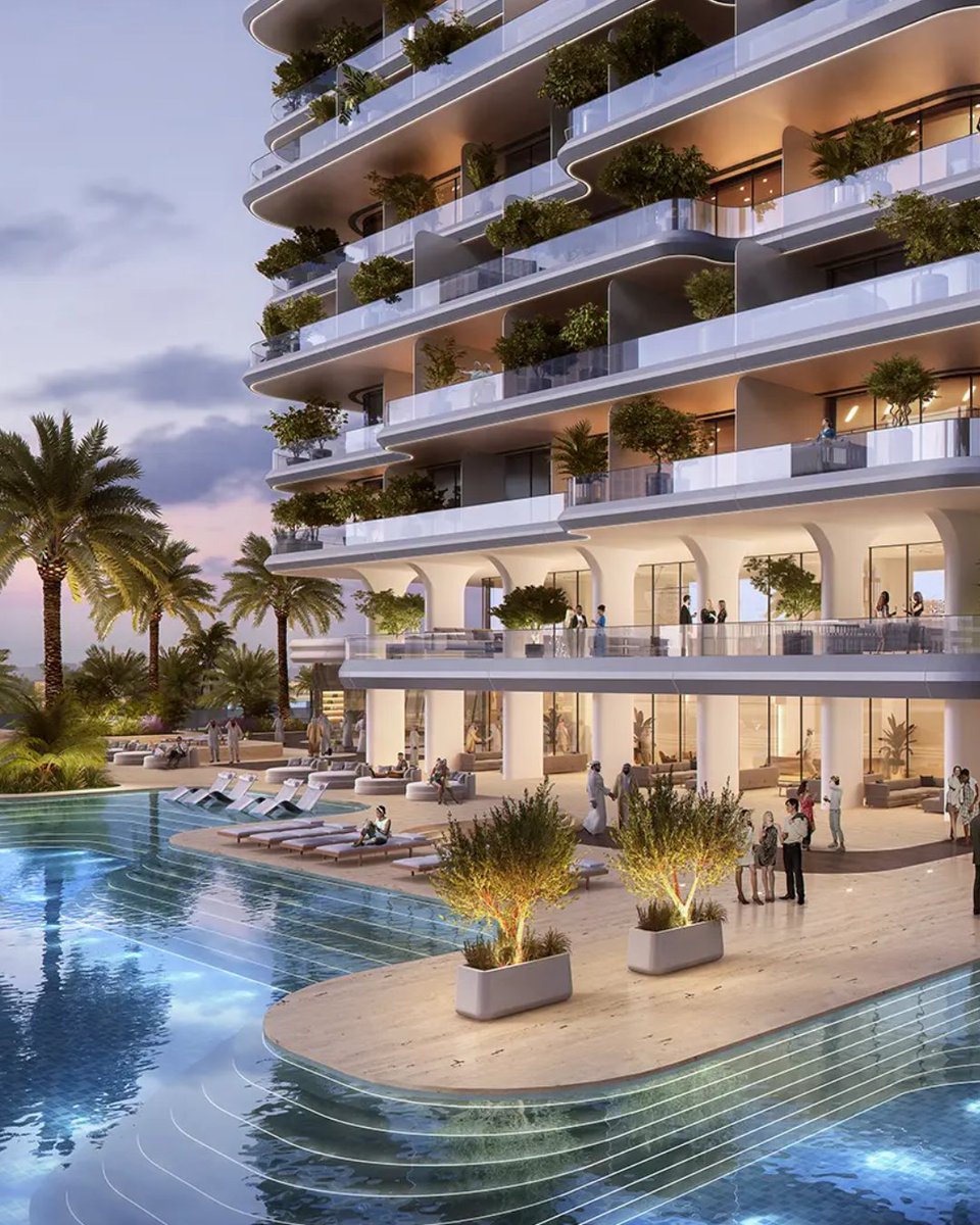 SASIStudio1's tweet image. Introducing Keturah Tower, where the podium level unfolds as a lush garden terrace with a pool and clubhouse, designed as a seamless extension of the building’s coral-inspired form.

#FutureArchitecture #ArchDaily #DesignInspo #BuildTheFuture #StudioLife #SasiStudio