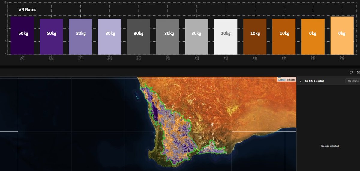 Save the WA farming industry potentially $340 million.

Potash prices going up. What to do?

19.3m hectares zoned for variable rate potash. This is where the industry needs to head in order to cost control.
#jfg #deeperisbetter