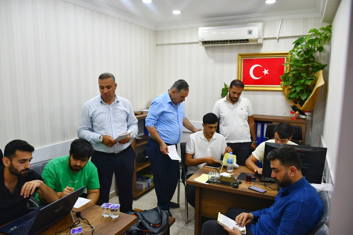 📍AK PARTİ EYYÜBİYE İLÇE BAŞKANLIĞI

📌 SEN YOKSAN 1 EKSİĞİZ

İlçe Başkanımız Süleyman Elgün öncülüğünde;

Teşkilatımızın sahada başvurularını aldığı yeni üye kayıt evrakları, İlçe Başkanlığımızda sistem üzerinden kayıt altına alınmaya devam ediliyor.

#SevdamızEyyübiye