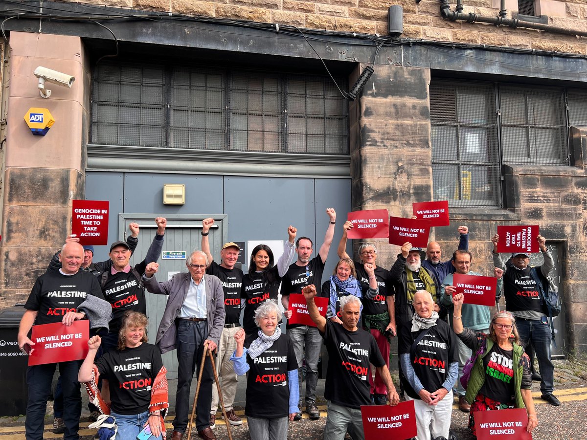 Legendary director Ken Loach has joined an Edinburgh demonstration against the proscription of Palestine Action

The double-Palme d’Or winner said the UK Government’s terror label for the group was a ‘legal monstrosity’