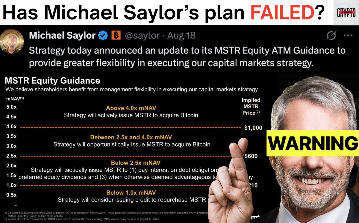 Crypto Insider (@crypto_1nsider) on Twitter photo Could Saylor be in REAL trouble?!
<a href="/cryptomanran/">Ran Neuner</a> just dropped a critical breakdown of the bull and bear case scenarios - including what might be next for MicroStrategy!
WATCH NOW on Crypto Insider!
youtu.be/0IJi28HCBgw?si… Could Saylor be in REAL trouble?!
<a href="/cryptomanran/">Ran Neuner</a> just dropped a critical breakdown of the bull and bear case scenarios - including what might be next for MicroStrategy!
WATCH NOW on Crypto Insider!
youtu.be/0IJi28HCBgw?si…