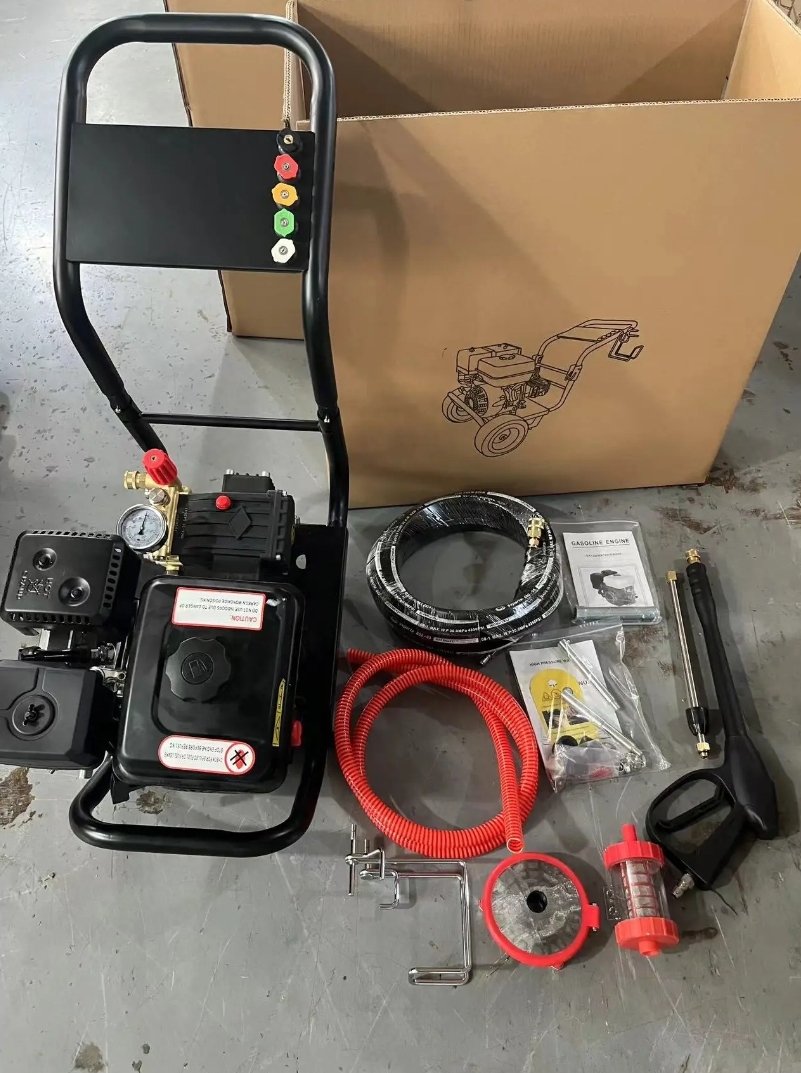 CLEARANCE SALE K13,500!!!!
Petrol car wash machine
7.5 Horse Power/3800PSI/63KG
4 stroke engine/4 litres tank
12 Litres per minute/3500 RPM
Call/WhatsApp 0771923081