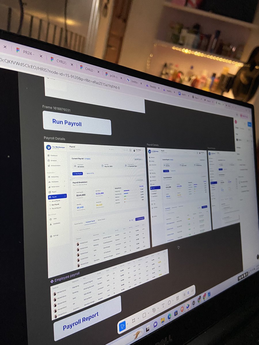 sandraonyenanu's tweet photo. It’s Wednesday , let’s showcase our designs 

This is an Hrms platform i designed.
More features has been added to the Application and the design is currently in version 3!!! 

As a uxui designer our work is not just to design interfaces. Research , usability/AB testing is key. https://t.co/Pe6Qyet5QV