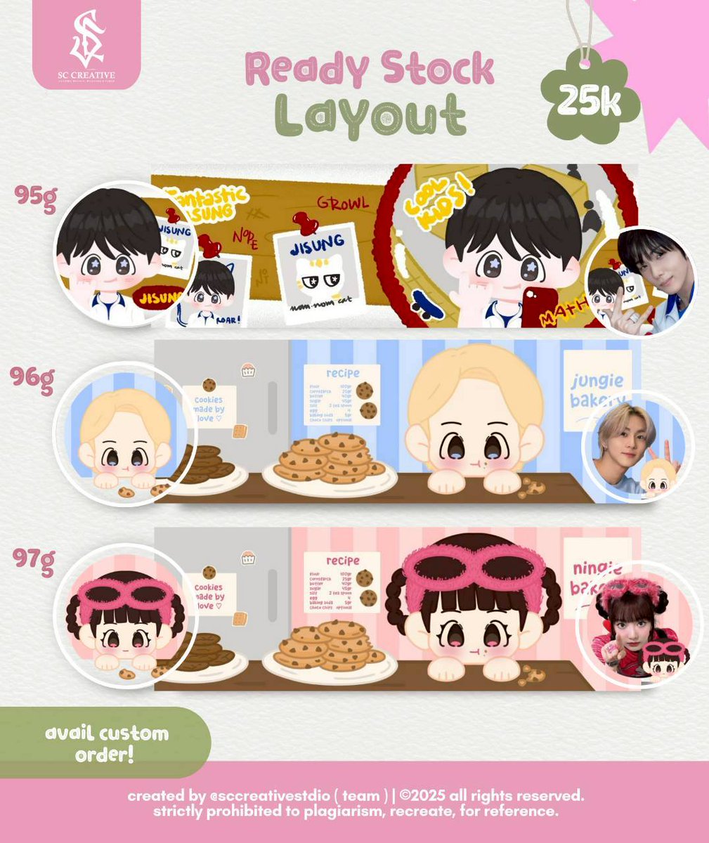 everyonewoo__'s tweet image. any interaction will be apreciated.ᐟ

—halo‼️ selamat malam gezzz aku membawa layout chibi kyutt n kul bisa langsung di jemput🥹☝🏻melalui dm/wa akuu🧑🏻  atawww ke @sccreativestdio 

#zonauang