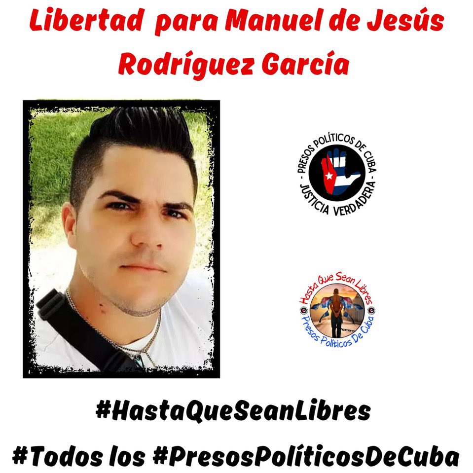 🚨 Comparte el #Twittazo para viralizar la exigencia de #Libertad inmediata y sin condiciones por los #PresosDeCastro 

Juntos podemos cambiar a #Cuba🇨🇺 

#LibertadParaLosPresosPolíticos 🗽
#SiNadieObedeceNadieManda #11jvive 
#TuRevoluciónMata #GritoXCuba #11J
