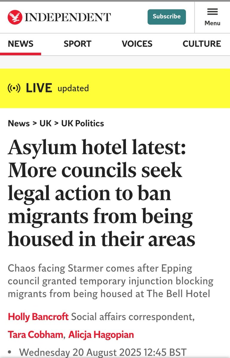 So they’re relocating illegal migrants from hotels &amp; you’re calling that a victory? Where exactly do you think they’re being sent? This is part of the plan. 'Dispersal accommodation'. 'Project Scatter'. All to pave the way for digital ID, all under the guise of 'keeping you
