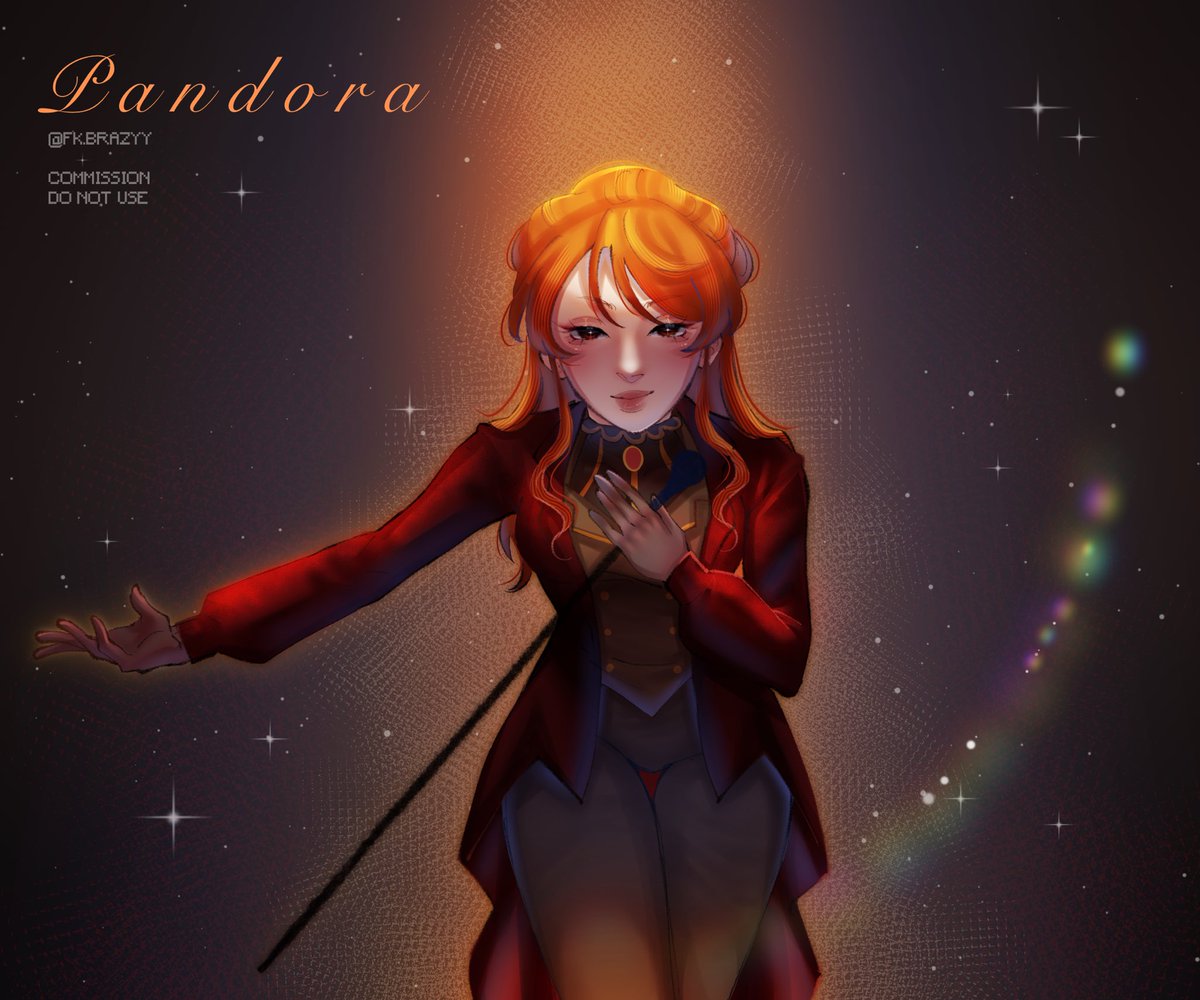 Commission for <a href="/stereochromiya/">Opera</a> 

Thank you so much for commissioning me! It was a pleasure to draw your oc Pandora🧡

If you’re looking for something similar my commissions are open on Vgen🪼🦋

#VGenComm #Commission #illustration #oc