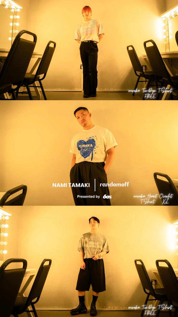NamiTamaki0601's tweet photo. NAMI TAMAKI×RANDOMOFF
デザイン監修させて頂いたコラボアパレルが8月25日まで受注受付中💫
ダンサーのみんなが素敵に着用してくれました!!🫶
着用サイズも書いております。
https://t.co/FsvriFsoWg https://t.co/b1ib9EKAN2