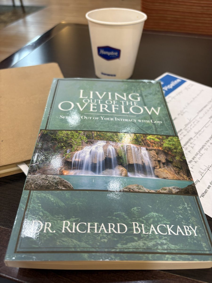 Our team has started reading through Richard Blackaby’s book “Living Out of the Overflow”. 

From my morning reading…

“God’s primary concern for His servants is never what they are doing, but who they are becoming.”