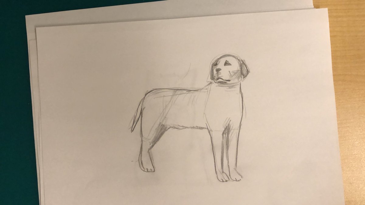 今絵の練習してます。
モチーフは形の組み合わせで捉える練習です。
下手ですが毎日描きます。