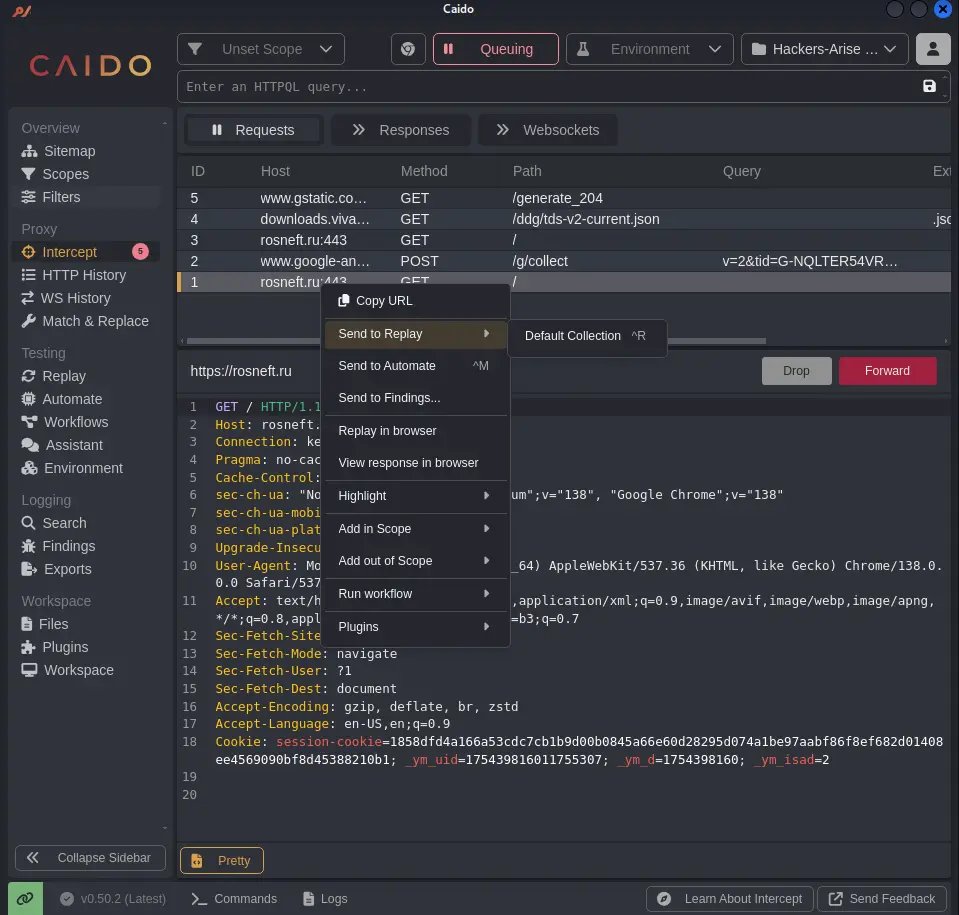 Olexander (@_aircorridor) on Twitter photo FREE Caido beats expensive Burp Suite!
Master HTTP interception, replay attacks & HTTPQL filtering without breaking the bank.
hackers-arise.com/web-app-hackin…
<a href="/three_cube/">OccupytheWeb</a> FREE Caido beats expensive Burp Suite!
Master HTTP interception, replay attacks & HTTPQL filtering without breaking the bank.
hackers-arise.com/web-app-hackin…
<a href="/three_cube/">OccupytheWeb</a>