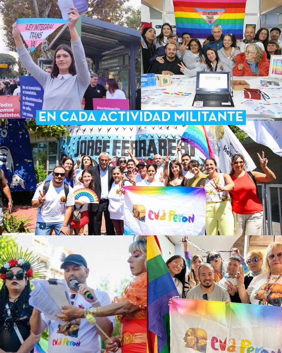 agevaperonof's tweet image. 🏳️‍🌈🏳️‍⚧️ 20 de agosto: Día del Activismo LGTBI+ en Argentina 🏳️‍🌈🏳️‍⚧️

 Hoy se conmemora la lucha de Carlos Jáuregui, incansable militante por los derechos de las personas LGTBI+ en nuestro país.

También celebramos la militancia que llevamos en Avellaneda.

👇🏾