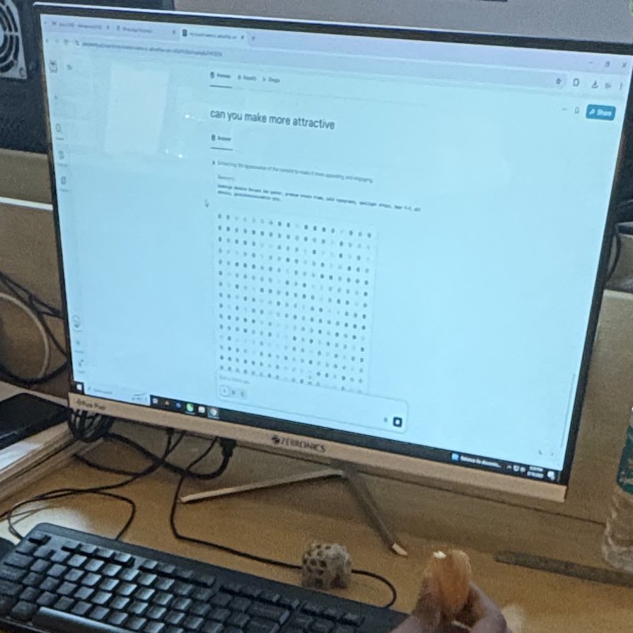 Went to a studio to get a photo printed and the guy was generating photos using <a href="/perplexity_ai/">Perplexity</a> 💀