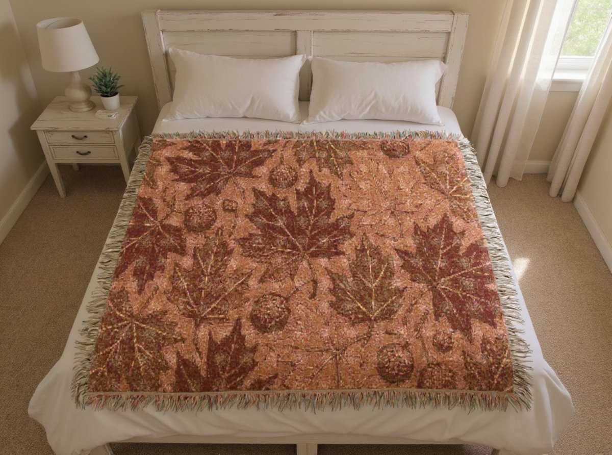 MBeechDesign's tweet image. Woven Blanket, Rustic Autumn Maple Leaf Tapestry, Cozy Fall Home Decor, Red Brown Gold Throw, Nature Inspired Blanket, Earthy Tones etsy.me/3V8hv31 via @Etsy 

#AutumnDecor #FallHomeDecor #CozyHomeStyle
#RusticThrowBlanket #MapleLeafDesign #ThanksgivingDecor…