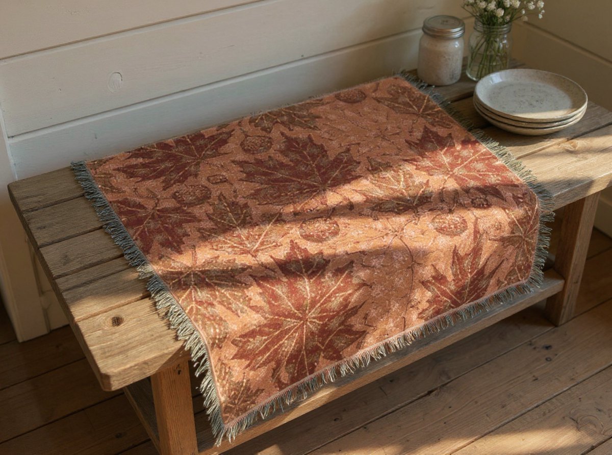 MBeechDesign's tweet image. Woven Blanket, Rustic Autumn Maple Leaf Tapestry, Cozy Fall Home Decor, Red Brown Gold Throw, Nature Inspired Blanket, Earthy Tones etsy.me/3V8hv31 via @Etsy 

#AutumnDecor #FallHomeDecor #CozyHomeStyle
#RusticThrowBlanket #MapleLeafDesign #ThanksgivingDecor…