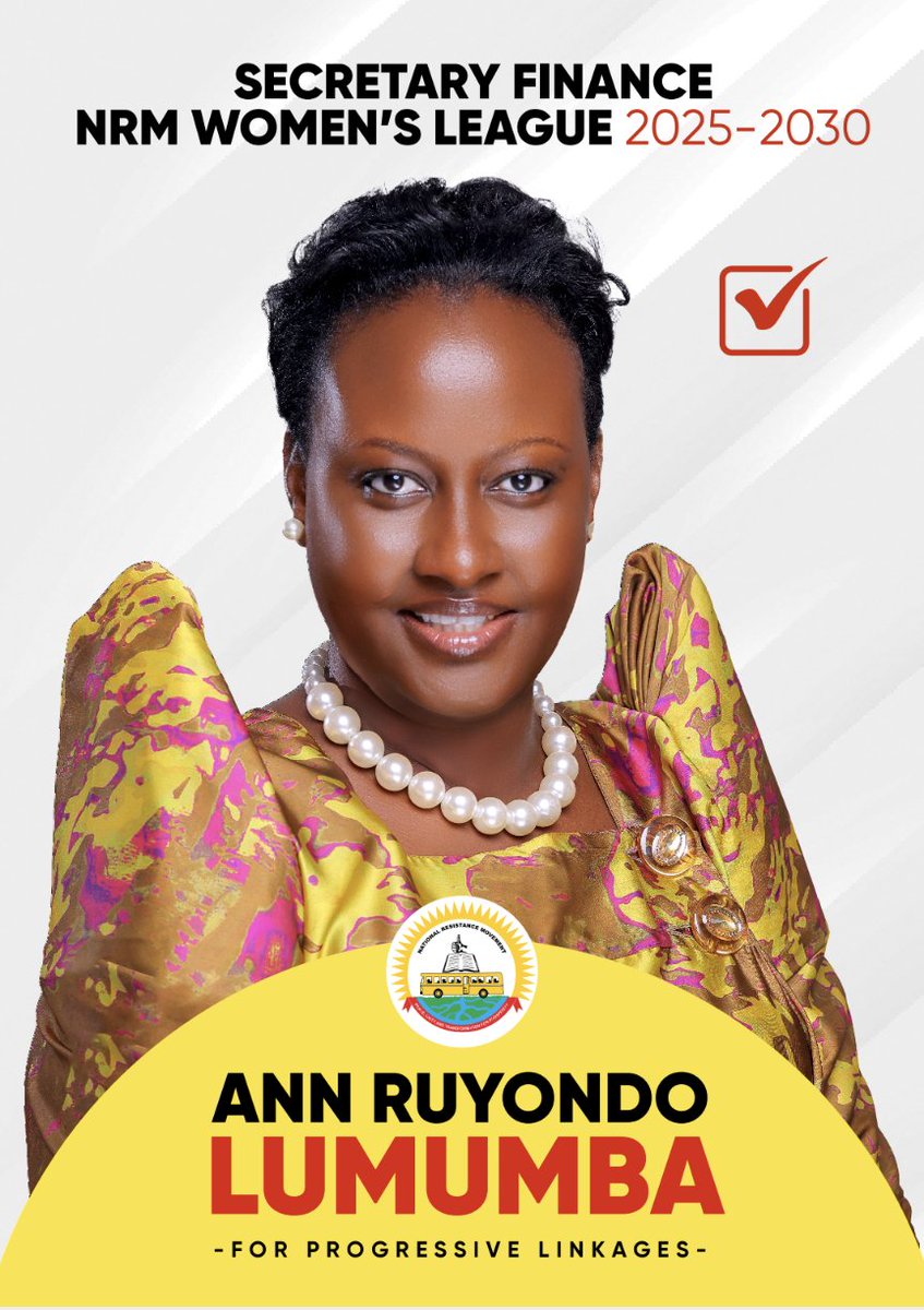 Odongakara Savio (@odongakarasavio) on Twitter photo The Next National Secretary Finance NRM Women's League <a href="/ann_lumumba/">Ann Lumumba</a> #TeamAnnLumumba #RuyondoForFinance The Next National Secretary Finance NRM Women's League <a href="/ann_lumumba/">Ann Lumumba</a> #TeamAnnLumumba #RuyondoForFinance
