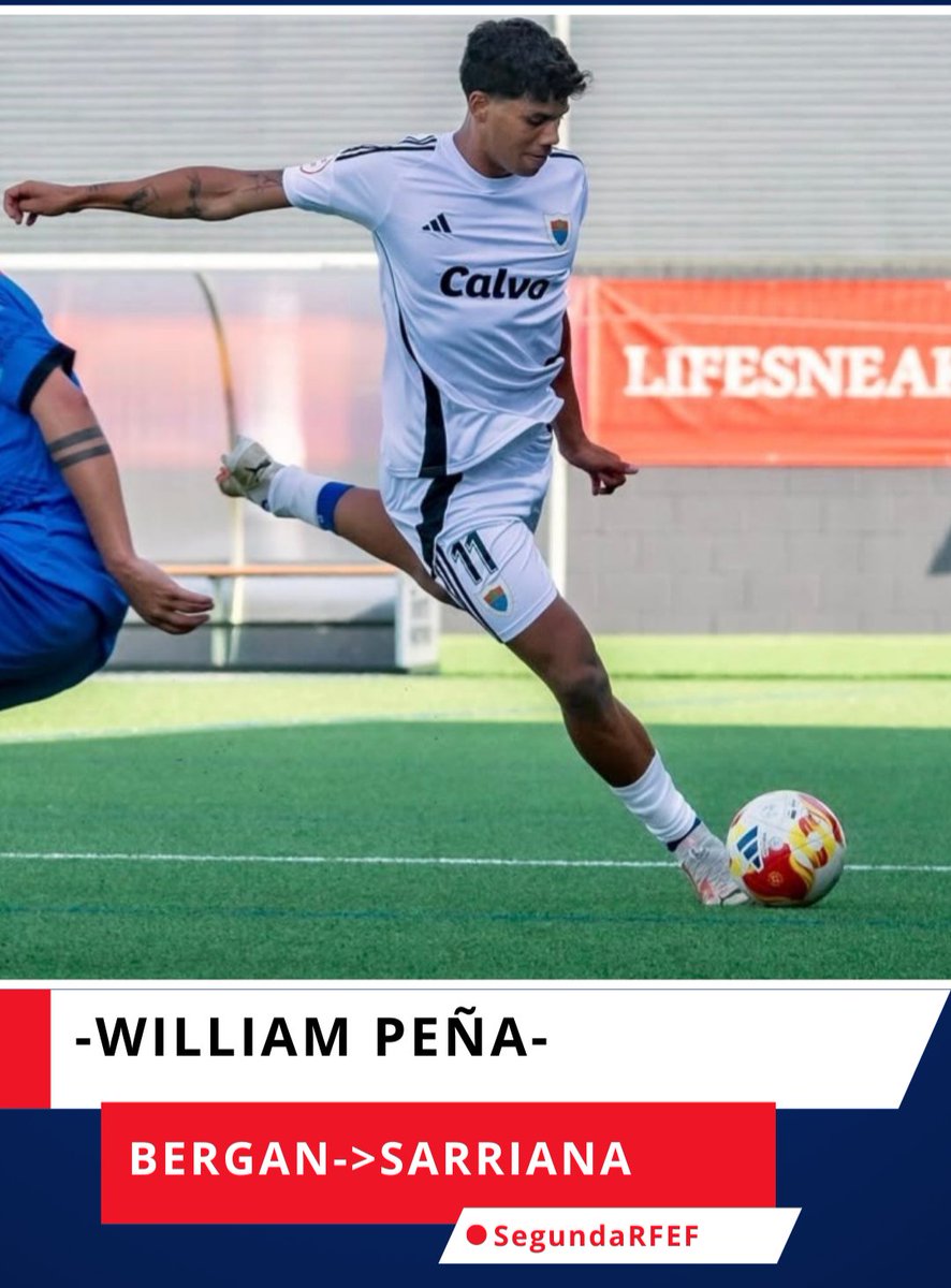 🛜𝗜𝗡𝗙𝗢🛜

⌨️ El joven atacante ▪︎𝐖𝐢𝐥𝐥𝐢𝐚𝐦 𝐏𝐞ñ𝐚▪︎  tras su gran pretemporada podría estar muy cerca de recalar en el equipo lucense de la <a href="/SDSarriana/">SD Sarriana</a>.

🗨#MercadoGallego 25/26 📊 <a href="/segundarfefinfo/">Segunda Federación / RFEF Info</a>