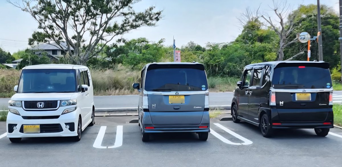 Manami_ModuloX's tweet image. N-BOX🚐
…といぅか、
Nシリーズ🚐
固まりたがる説
否定出来なぃ件…f(^ー^💧

#NBOX
#ModuloX
#Nシリーズ
#NforLife
#Nのある暮らし
#Nのある生活