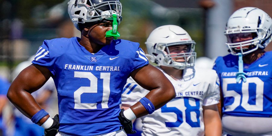Get to know one of the state's most highly-recruited prospects. Franklin Central defensive end Jayce Brewer has a impressive list of scholarship offers and enters his junior year with big goals.  bit.ly/4mNmAtp
