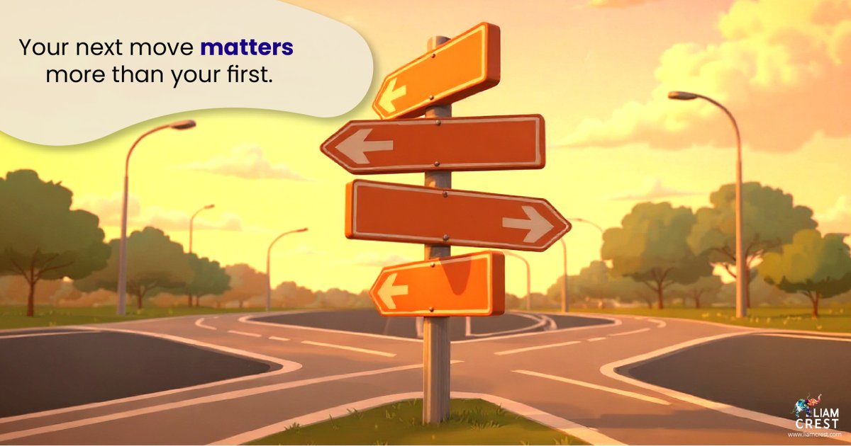 LiamCrestCorp's tweet photo. Your next move matters more than your first. In AI adoption, speed without direction = wasted potential.  We help leaders map the right path

#AILeadership #DigitalTransformation #LiamCrest https://t.co/QS0nJSkLDS