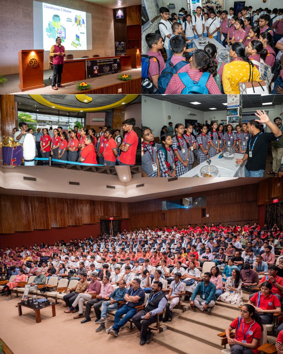 The Physical Research Laboratory (PRL) celebrated the National Space Day (NSpD) on 20 August 2025, through its campuses in Ahmedabad, Udiapur and Mt. Abu.
