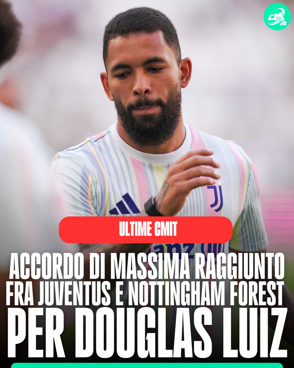 calciomercato.it (@calciomercatoit) on Twitter photo 🚨CMIT | #DOUGLASLUIZ AL #NOTTINGHAM: ACCORDO RAGGIUNTO
Accordo raggiunto tra Juventus e Nottingham Forest per una cifra compresa tra i 30 e i 35 milioni di euro complessivi. La formula è quella del prestito con obbligo di riscatto
✍🏻 <a href="/RiccardoMeloni4/">Riccardo Meloni</a> e <a href="/danieletrecca/">daniele trecca</a> 🚨CMIT | #DOUGLASLUIZ AL #NOTTINGHAM: ACCORDO RAGGIUNTO
Accordo raggiunto tra Juventus e Nottingham Forest per una cifra compresa tra i 30 e i 35 milioni di euro complessivi. La formula è quella del prestito con obbligo di riscatto
✍🏻 <a href="/RiccardoMeloni4/">Riccardo Meloni</a> e <a href="/danieletrecca/">daniele trecca</a>