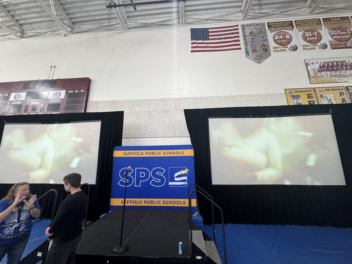 Dr. John B. Gordon III (@drjbg3) on Twitter photo The <a href="/SufVAschools/">Suffolk Public Schools</a> Convocation is about to begin! We have the combined drum line in the house and the school spirit is off the charts! We are ready for Monday and to great all of our students!!! #SPSCreatesAchievers π₯ ππΎππΎππΎ The <a href="/SufVAschools/">Suffolk Public Schools</a> Convocation is about to begin! We have the combined drum line in the house and the school spirit is off the charts! We are ready for Monday and to great all of our students!!! #SPSCreatesAchievers π₯ ππΎππΎππΎ