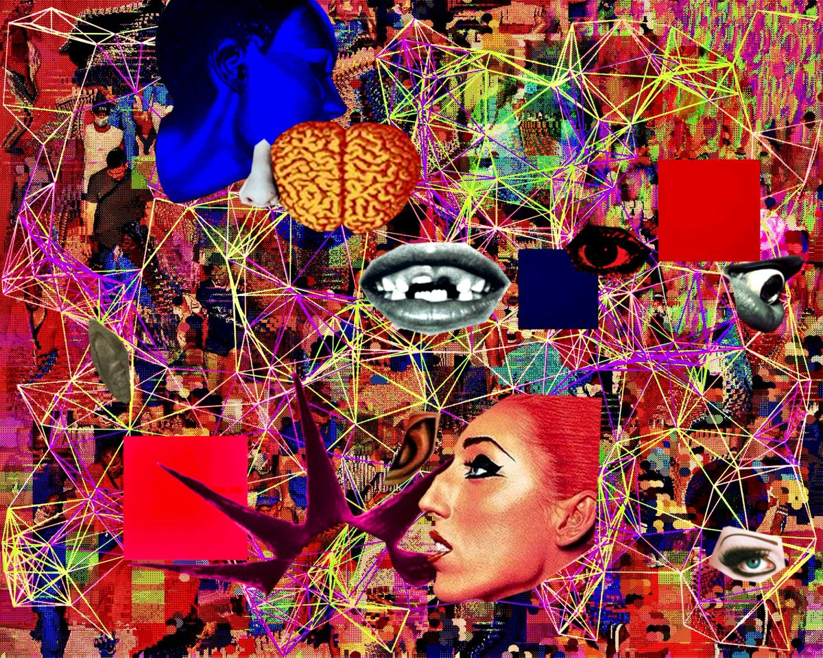 Today I need all the support you can give me 🙏

Par of "Carnival Dharmas" exhibition.

Curated by <a href="/absurdeity/">Absurdeity</a>

 𝘽𝙖𝙧𝙠𝙚𝙧’𝙨 𝙒𝙝𝙞𝙨𝙥𝙚𝙧, 𝘾𝙧𝙤𝙬𝙙’𝙨 𝙍𝙤𝙖𝙧
Bid: 200 tez