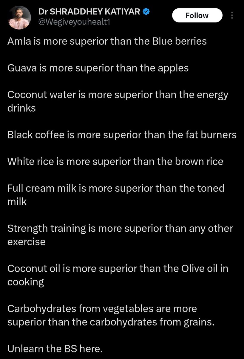 theliverdoc's tweet photo. This is the most inferior post on health and medical I have seen on Twitter today. Some rubbish is more superior to other rubbish. https://t.co/jVigFiEzuH