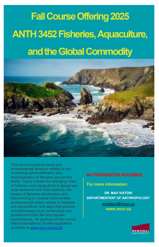 Check out this course offered at MUN! Anyone can take this course, still room to enroll!