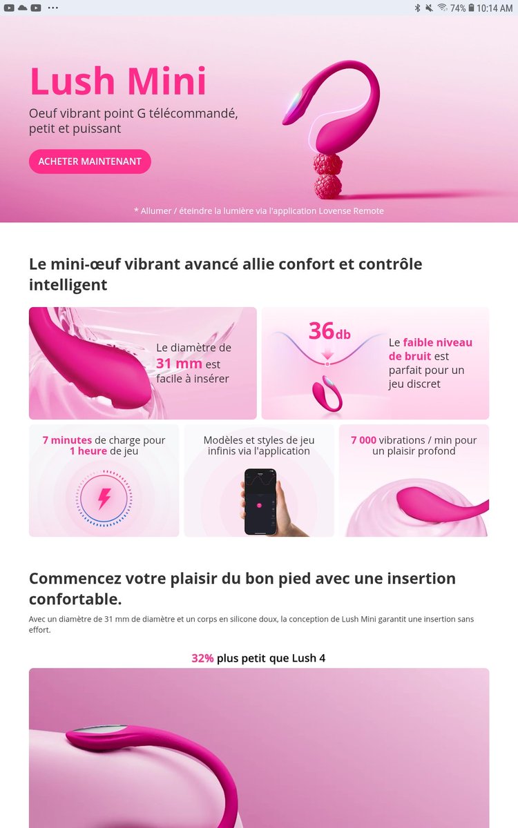 More discreet, more fun, more plesures to live...
Discover the new lush mini
lovense.com/r/0l982o