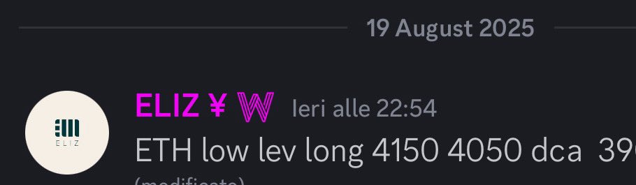 eliz883's tweet photo. Well, yesterday it took my entry level, I have an average entry of around 4100 and I'm in profit... now I'll simply move the stop be and risk free. Yesterday, with a lot of calm and patience, I was able to trade in safe mood and this allowed me not to take a single stop loss. $ETH update