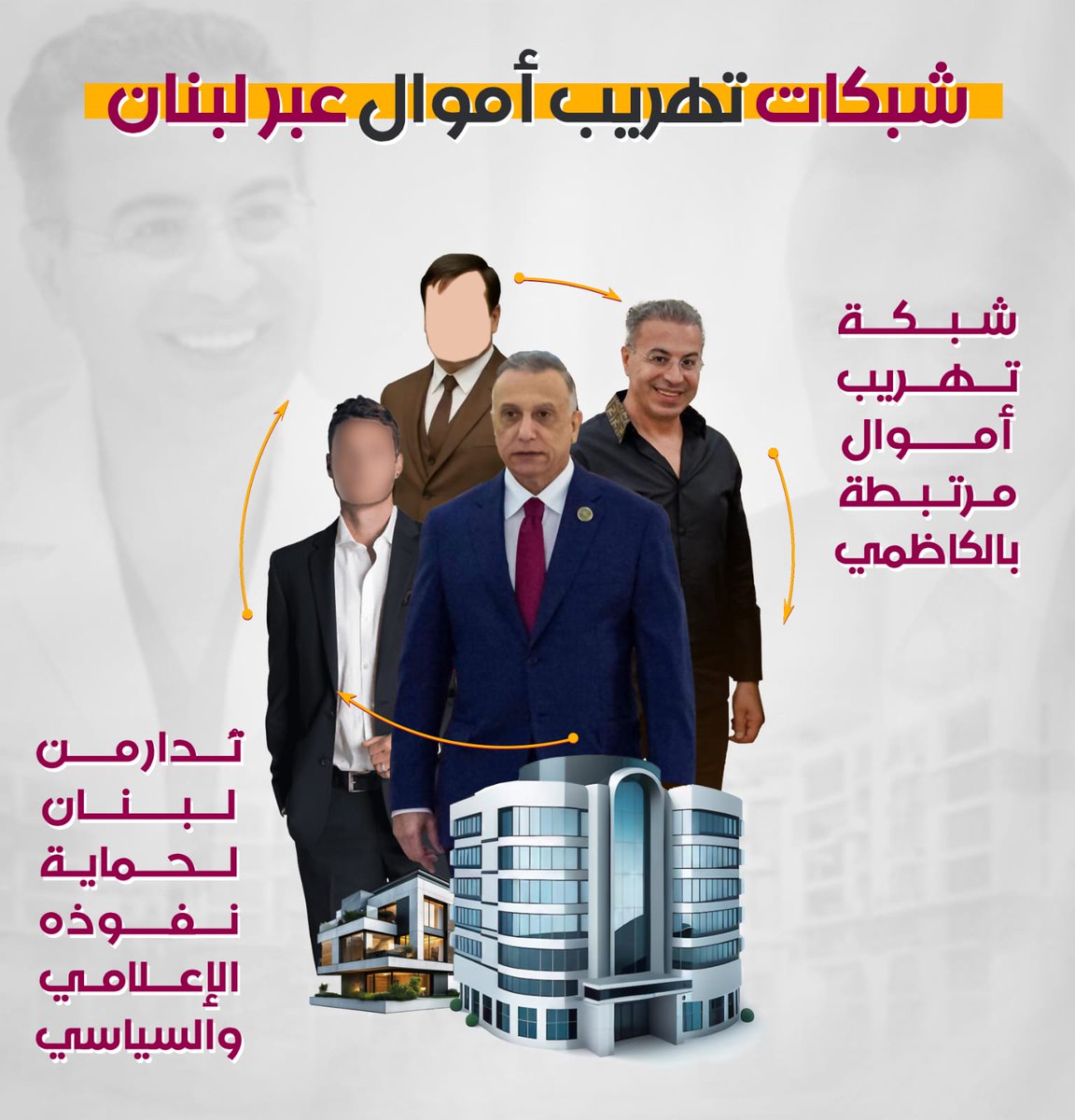 lm3337572's tweet photo. حتى المشاريع الاستثمارية في عهد الكاظمي لم تكن بريئة؛ فقد كانت أدوات استخبارية تُدار عبر زوجته رولا فاضل وشركات لبنانية وهمية.
#فضيحة_الكاظمي https://t.co/UsQCFwYsM2