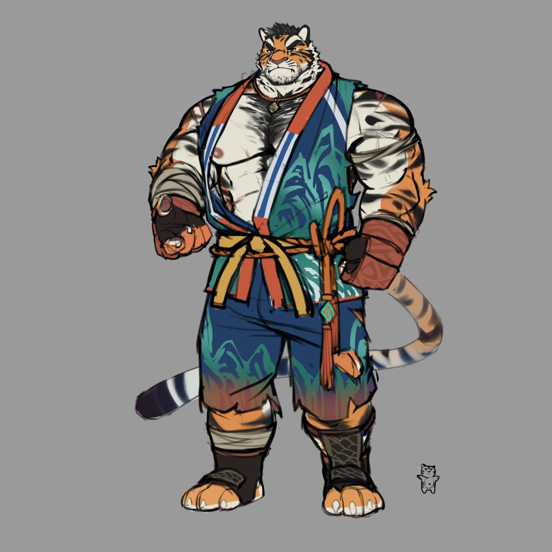 New upcoming tiger unit in XXL Woofia