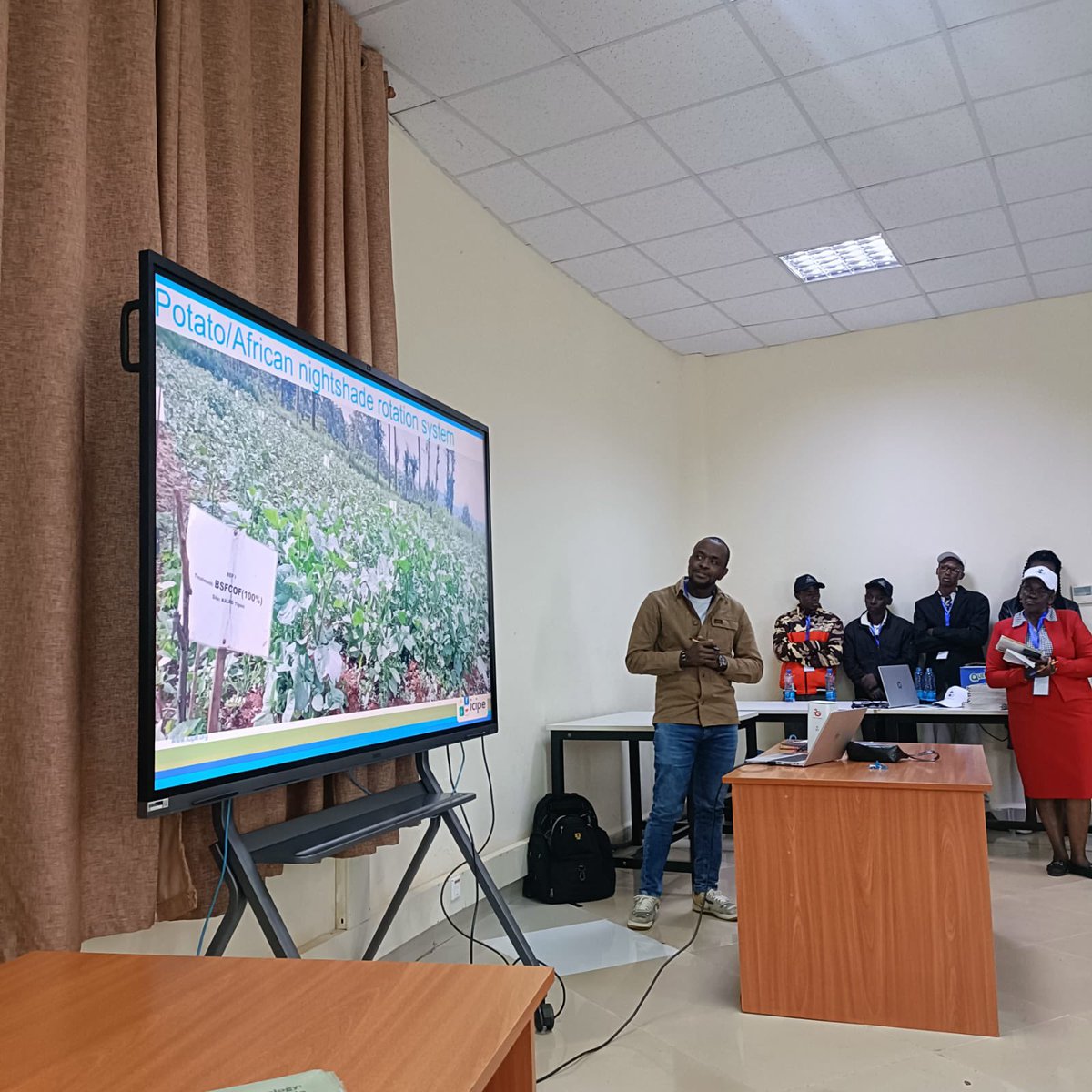 NemaChap (@dannycoyne6) on Twitter photo <a href="/NemAfrica/">NemAfrica</a> <a href="/MeruUniversity/">Meru University of Science and Technology (MUST)</a> <a href="/Shaukeland2/">Solveig Haukeland</a> <a href="/SON_nemaweb/">Society of Nematologists</a> <a href="/ESNematologists/">European Society of Nematologists</a> <a href="/CGIAR/">CGIAR</a> <a href="/CgiarFarming/">CGIAR Sustainable Farming Science Program (SFSP)</a> At the Nematology Awareness Workshop, our very own Emmanuel shared insights on the power of insect frass and African nightshade in the fight against Potato Cyst Nematodes (PCN). Practical, sustainable solutions from within Africa for Africa 🌱🪱.” <a href="/NemAfrica/">NemAfrica</a> <a href="/MeruUniversity/">Meru University of Science and Technology (MUST)</a> <a href="/Shaukeland2/">Solveig Haukeland</a> <a href="/SON_nemaweb/">Society of Nematologists</a> <a href="/ESNematologists/">European Society of Nematologists</a> <a href="/CGIAR/">CGIAR</a> <a href="/CgiarFarming/">CGIAR Sustainable Farming Science Program (SFSP)</a> At the Nematology Awareness Workshop, our very own Emmanuel shared insights on the power of insect frass and African nightshade in the fight against Potato Cyst Nematodes (PCN). Practical, sustainable solutions from within Africa for Africa 🌱🪱.”