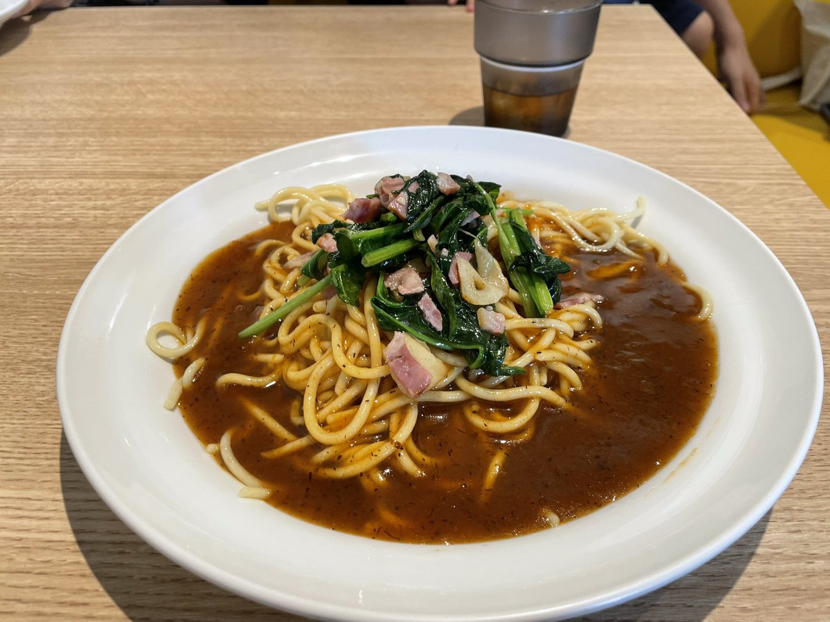 人生初のあんかけスパゲティ！
