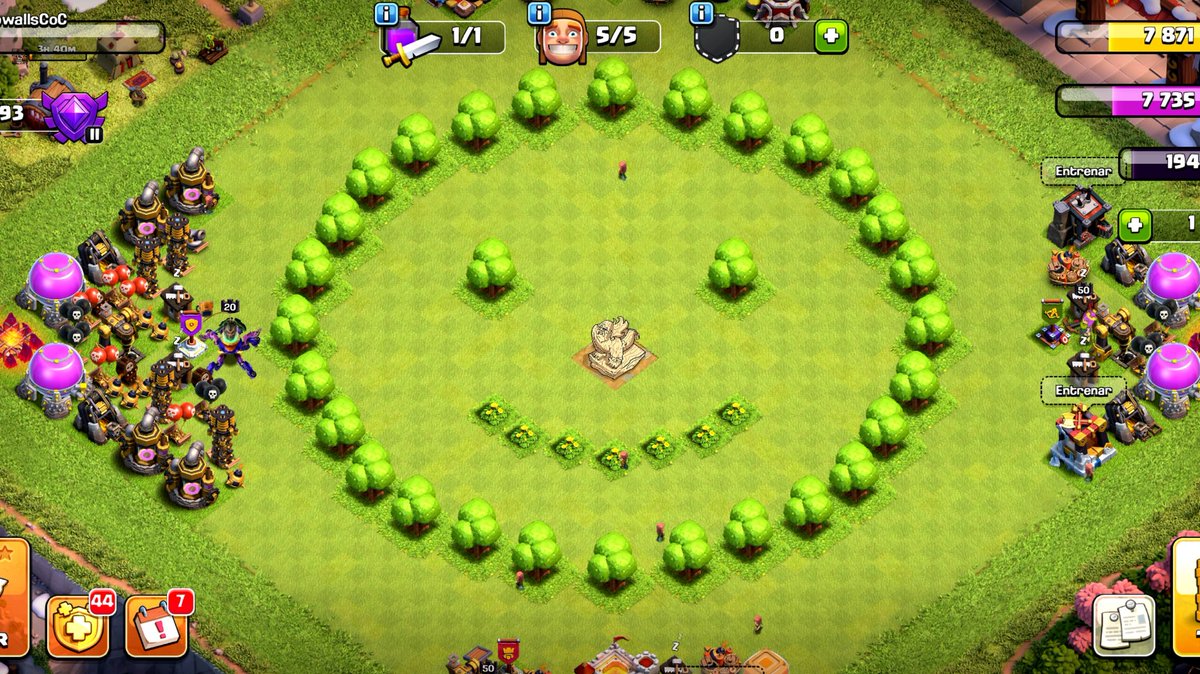 NoWallsCoC's tweet photo. @ClashofClans My village #rjgcuyoy
#decorama
#clashiversary
#clashrama https://t.co/ZXiJiAxZdl