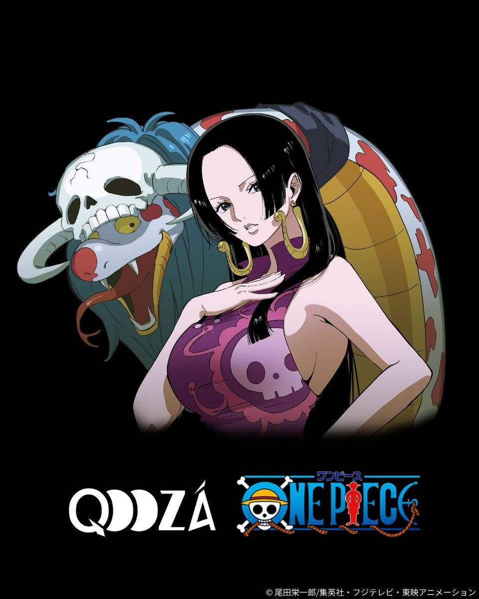 【ハチワレ】絡繰魂×ONE PIECE コラボ　「ボア・ハンコック」 Vジャンプ2026年1月特大号付録「ボア・ハンコック」 − TOPICS｜ONE
