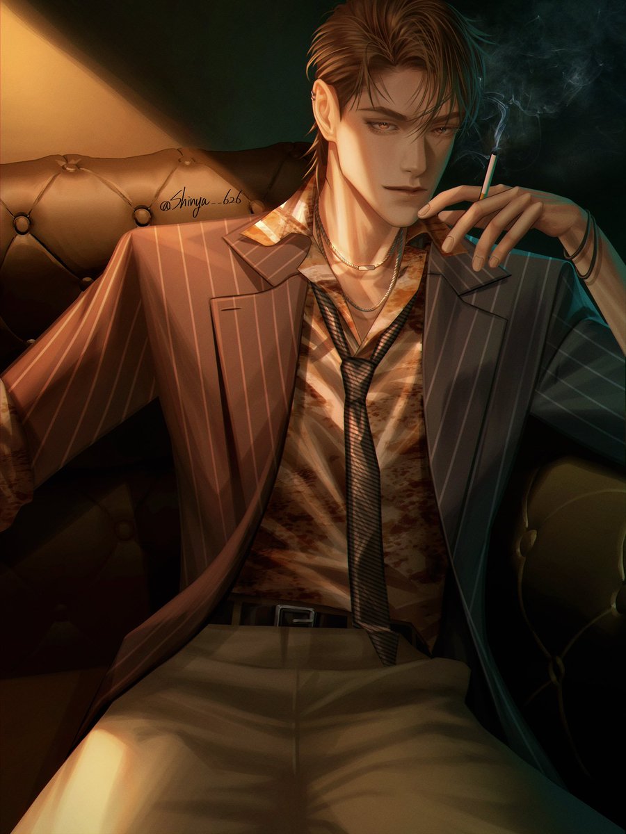 RT이벤트 당첨자분께 그려드린 강혁🥳
#未定事件簿 #미해결사건부
#TearsOfThemis #夏彦
#LukePearce