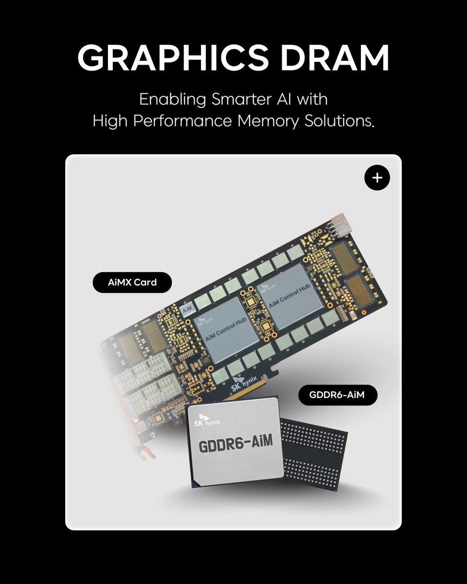 SKhynix's tweet photo. At #FMS2025, @SKhynix unveiled the spectrum of memory innovation—from #HBM and #NAND to #eSSD, #CXL, #AiMX, and #Niagara2.0. This lineup wasn’t just broad. It was a glimpse into how @SKhynix is shaping the future of memory.
#SKhynix #FMS25 #AI #eSSD #FMS https://t.co/rpL0QaRHsu