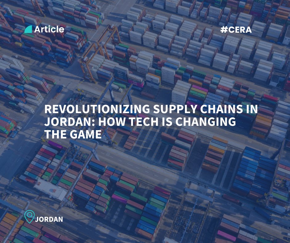 🚀 Supply chains in Jordan are going digital! From ERP to e-procurement, tech is the key to competitiveness.

Through the #CERA project, funded by <a href="/NLinJordan/">NL in Jordan</a> , we’re helping businesses modernize &amp; build resilient supply chains. 

#DigitalTransformation #Jordan